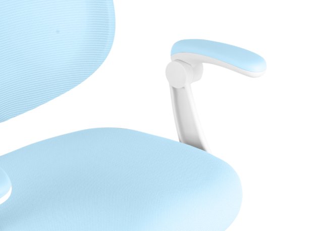 Dětská rostoucí židle Neoseat JUNI 022 — látka, pratelný potah, modrá