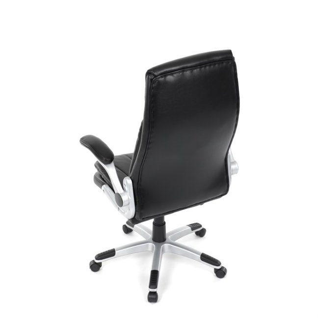Kancelářské křeslo KURO — ekokůže, černá