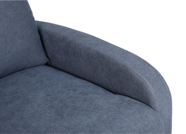 Relaxační polohovací TV křeslo FIORE — látka, šedá, nosnost 130 kg