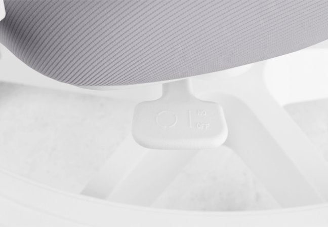 Dětská rostoucí židle Neoseat KIDDY FIVE — látka, pratelný potah, šedá