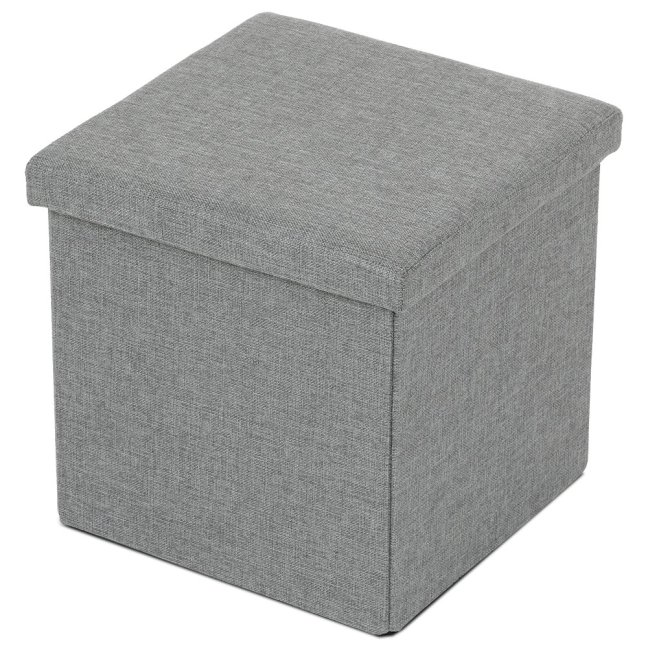 Taburet HERAKLES s úložným prostorem — látka, více barev