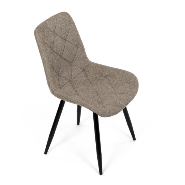 Jídelní židle NIDORA — kov, látka, více barev