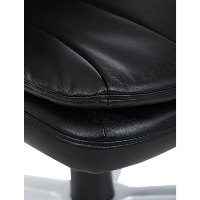 Kancelářské křeslo KURO — ekokůže, černá