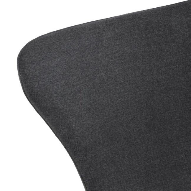 Jídelní židle JULES — kov, látka, více barev - Barevné varianty jídelní židle JULES: Světle šedá