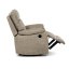 Relaxační křeslo BENNY s elektrickým polohováním — látka, béžová