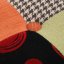 Taburet JELLY — látka, patchwork