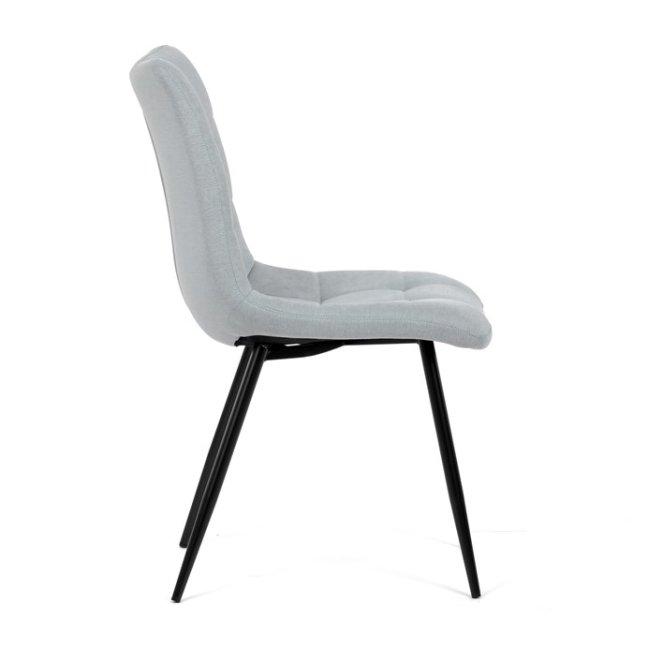 Jídelní židle MONDE — kov, látka, více barev - Barevné varianty jídelní židle MONDE: Stříbrná