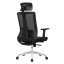 Kancelářská ergonomická židle Neoseat SABRINA — síť / látka, černá, nosnost 150 kg