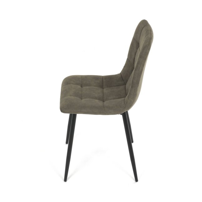 Jídelní židle THEO III — kov, látka vintage, více barev - Barevné varianty židle THEO III: Černá