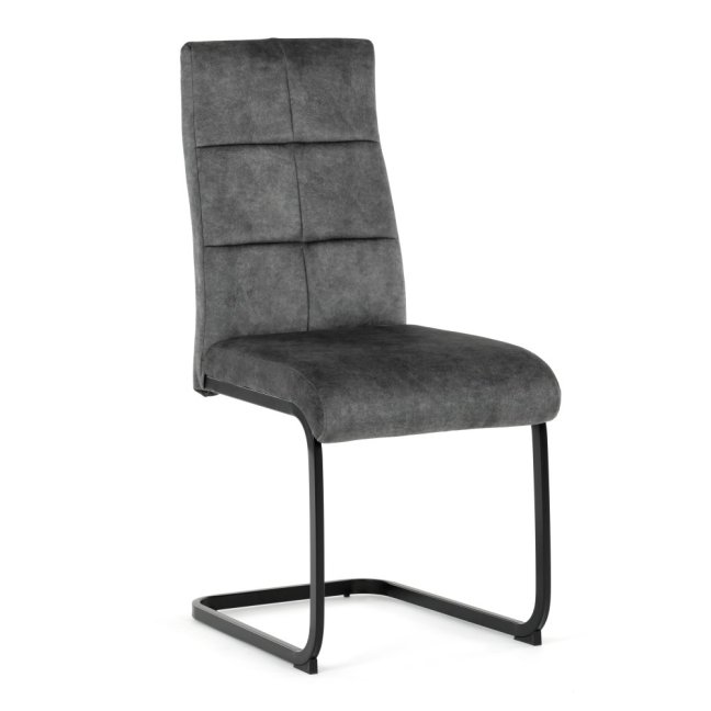 Jídelní židle GINA — kov, samet, více barev