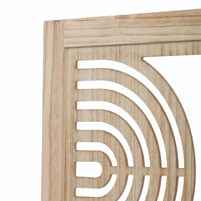 3dílný paravan AKIKO — dřevo, přírodní