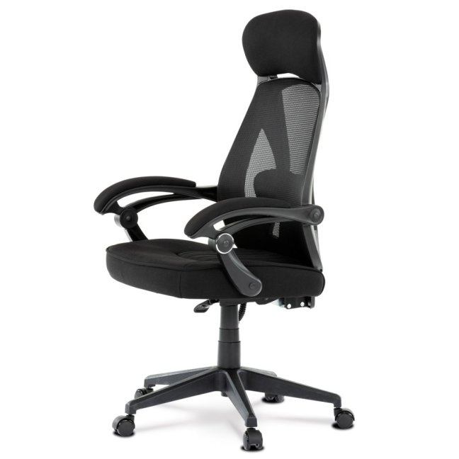Kancelářské křeslo RUPERT — síť / látka, černá