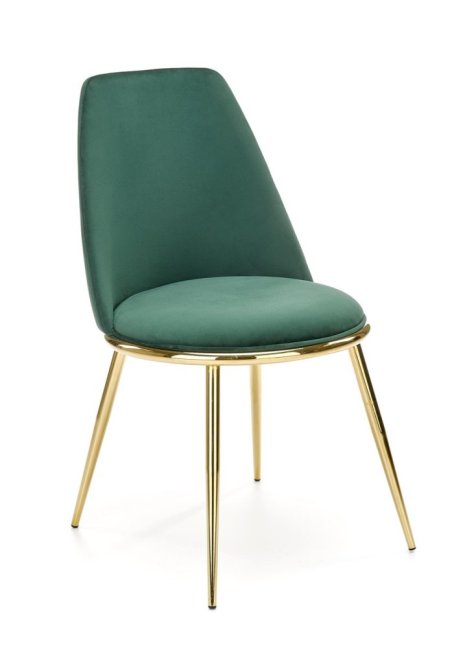 Jídelní židle DALILA — kov, samet, zlatá / více barev - Barevné varianty jídelní židle DALILA: Zelená