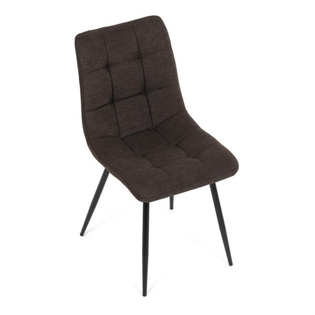 Jídelní židle MONDE — kov, látka, více barev - Barevné varianty jídelní židle MONDE: Stříbrná