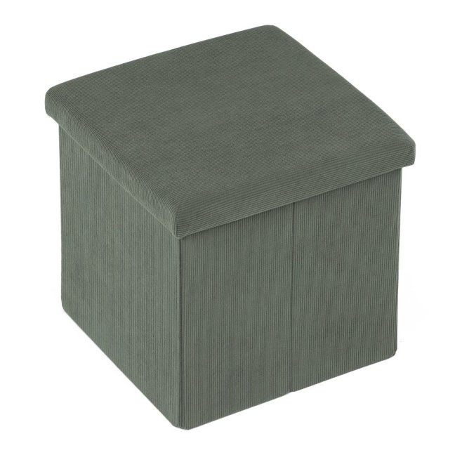 Taburet ADONIS s úložným prostorem — manšestr, více barev