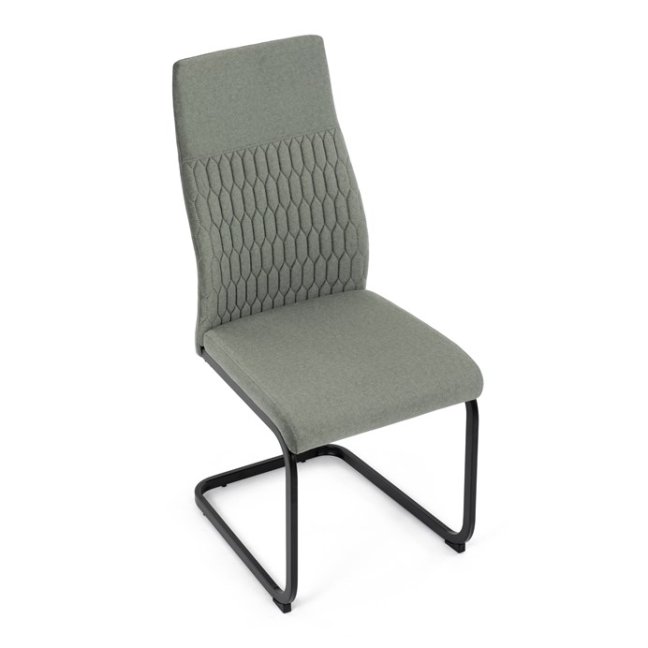 Jídelní židle SAMANTHA — kov, samet, více barev