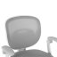Dětská otočná židle Neoseat JUNI 008 s podnoží — látka, šedá