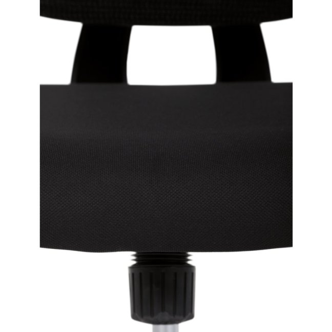 Kancelářská ergonomická židle GRANT — síť, látka, černá