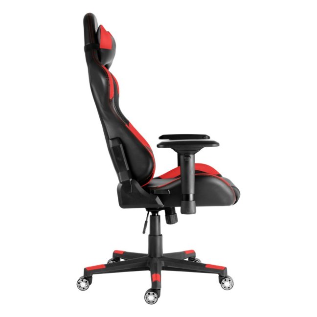 Herní židle Racing Pro ZK-012 — ekokůže, černá / červená