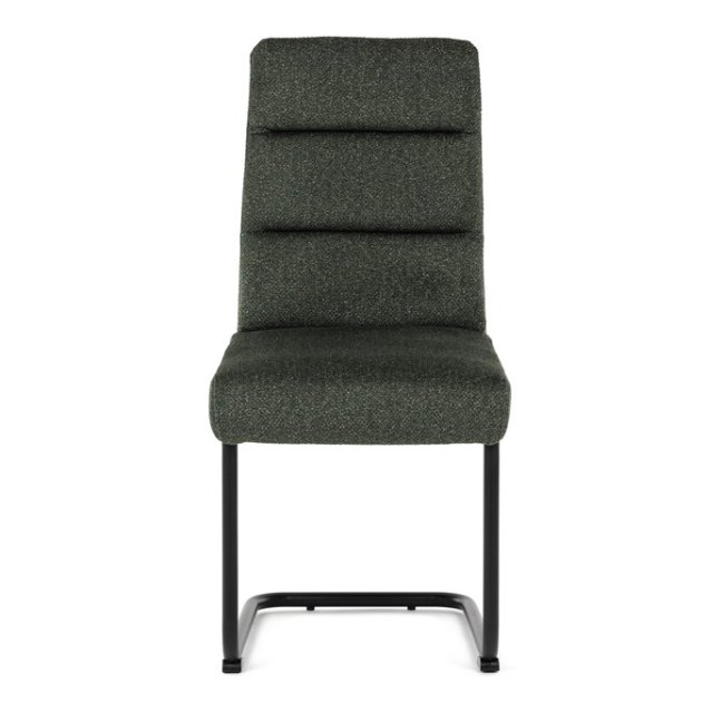 Jídelní židle BOND — kov, látka, více barev - Barevné varianty židle BOND: Zelená