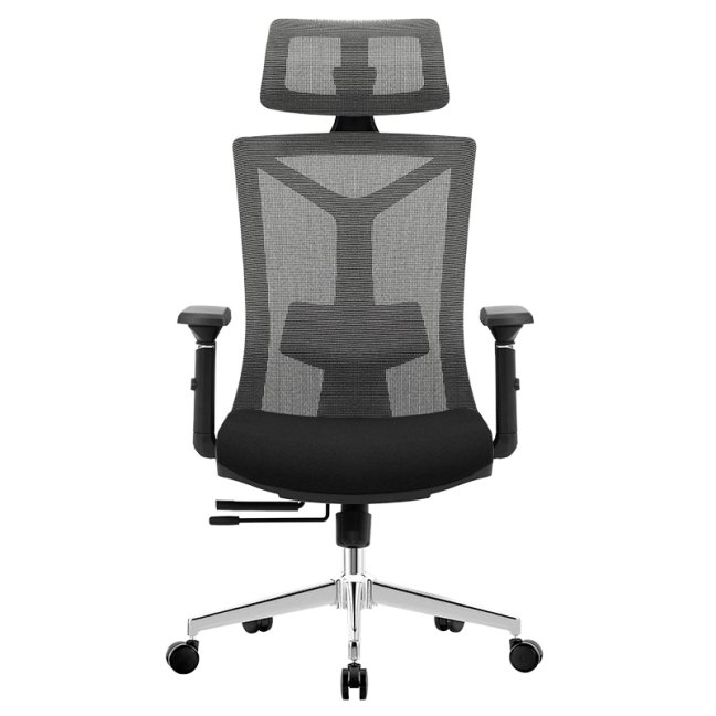 Kancelářská ergonomická židle Neoseat MARCO — látka, černá, nosnost 150 kg