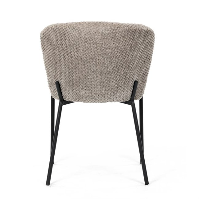 Jídelní židle TUATA — kov, látka, více barev - Barevné varianty jídelní židle TUATA: Zelená