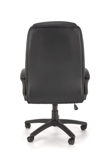 Kancelářské otočné křeslo MARIO — ekokůže, černá