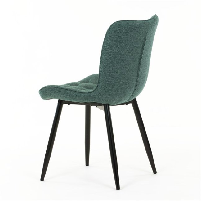 Jídelní židle PAELA — kov, látka, více barev - Barevné varianty jídelní židle PAELA: Světle šedá