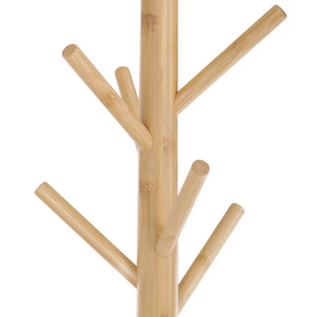 Stojanový věšák MING — masiv bambus, přírodní