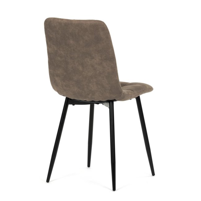Jídelní židle THEO III — kov, látka vintage, více barev - Barevné varianty židle THEO III: Černá