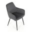 Jídelní křeslo CINDY — samet, černá / více barev - Barevné varianty židle CINDY: Modrá