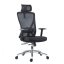 Kancelářská ergonomická židle Neoseat FLEX PRO — černá, nosnost 150 kg
