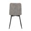 Jídelní židle THEO III — kov, látka vintage, více barev - Barevné varianty židle THEO III: Černá