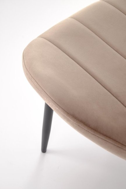 Jídelní židle WILLIAM — kov, samet, více barev