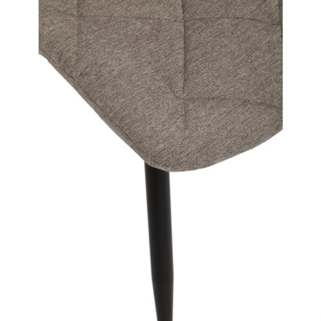 Jídelní židle NIDORA — kov, látka, více barev