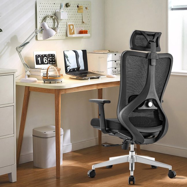 Kancelářská ergonomická židle Neoseat AMADORA — černá, nosnost 150 kg