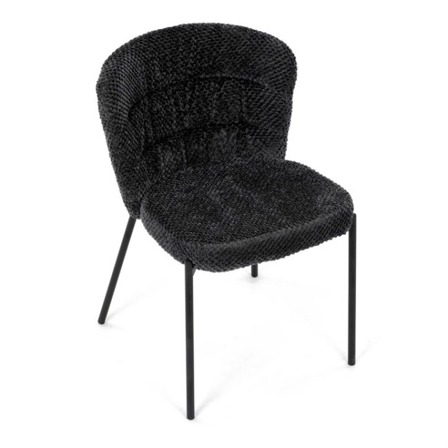 Jídelní židle TUATA — kov, látka, více barev - Barevné varianty jídelní židle TUATA: Zelená