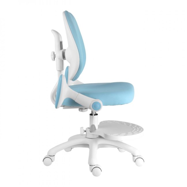 Dětská rostoucí židle Neoseat KIDDY TWO — látka, modrá (rozbaleno)