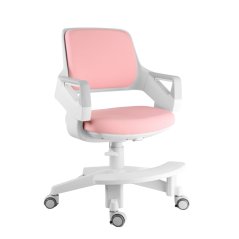 Dětská rostoucí židle Neoseat KIDDY FIVE — látka, pratelný potah, růžová
