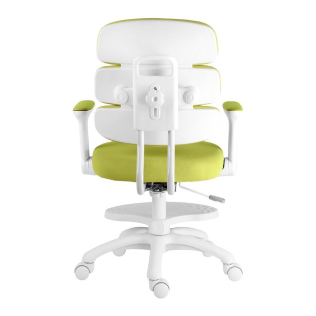 Dětská rostoucí židle Neoseat KIDDY THREE — látka, pratelný potah, zelená