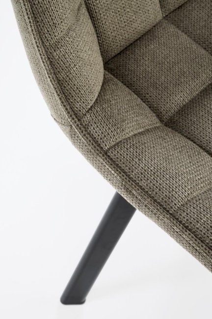 Jídelní židle MIHA — kov, látka, více barev - Barevné varianty jídelní židle MIHA: Hořčicová