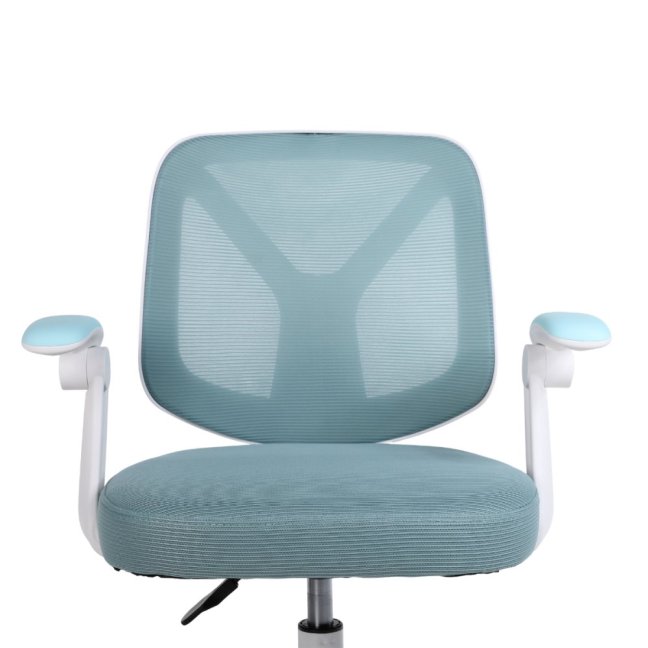 Dětská otočná židle Neoseat JUNI 010 s podnoží — látka, modrá