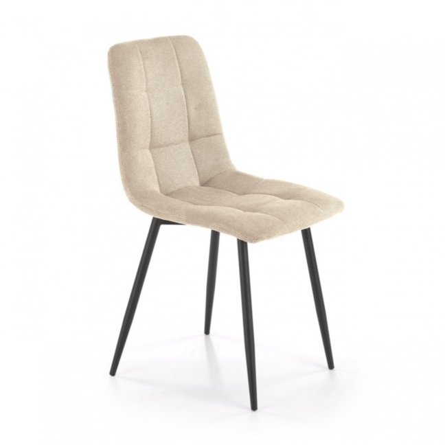 Jídelní židle VENTA — kov, látka, více barev - Barevné varianty židle VENTA: Béžová