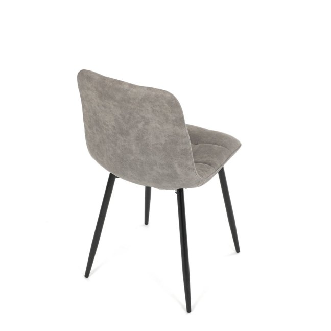 Jídelní židle THEO III — kov, látka vintage, více barev - Barevné varianty židle THEO III: Černá