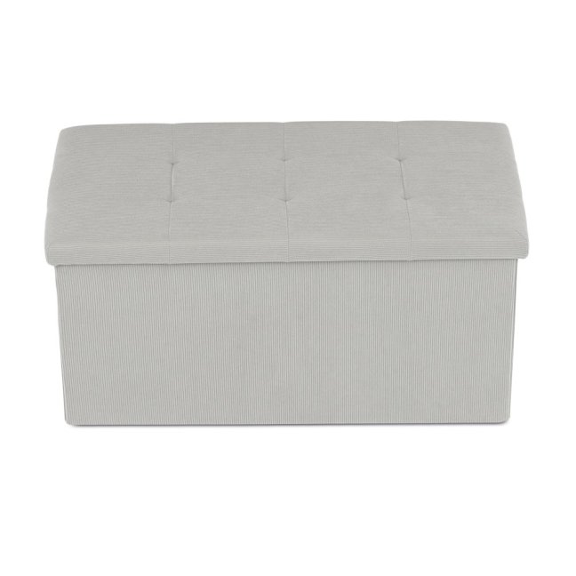 Taburet AFRODITE s úložným prostorem — manšestr, více barev