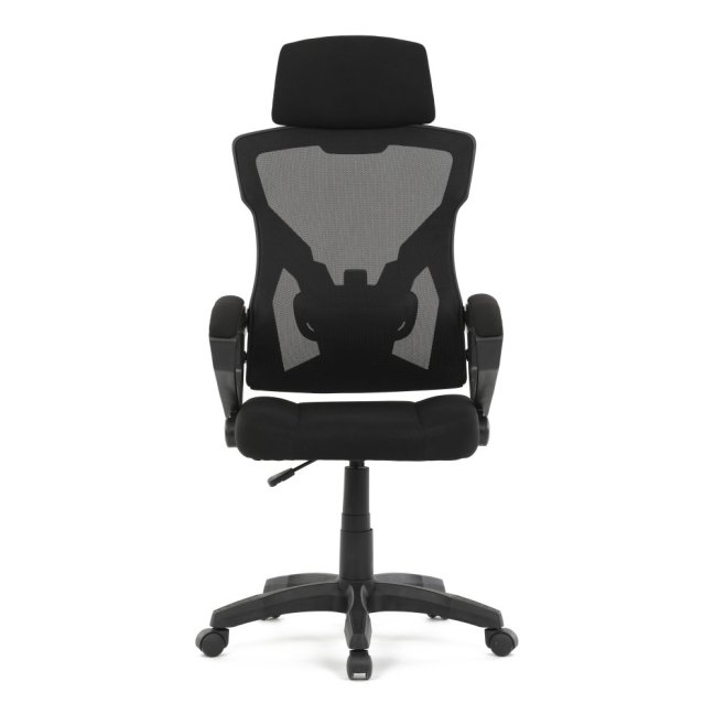 Kancelářská otočná židle SANTOS — látka, černá