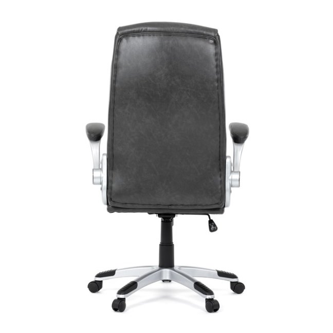 Kancelářské křeslo KURO — ekokůže, šedá