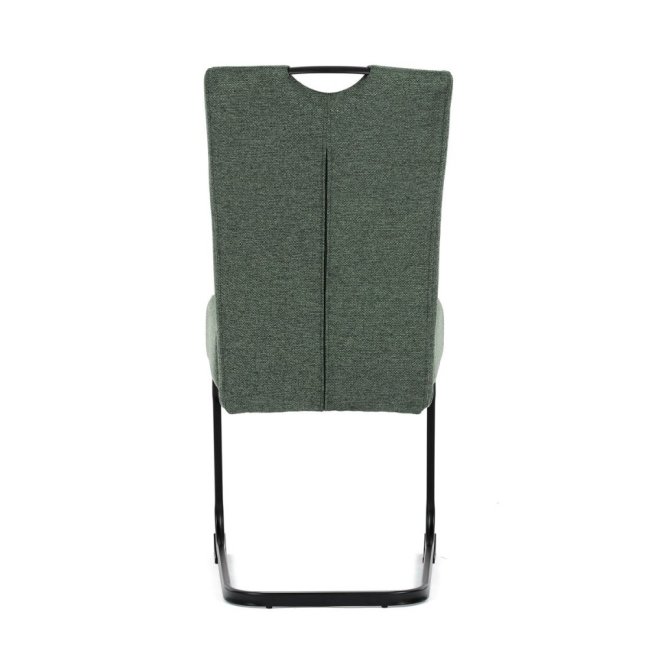 Jídelní židle MARLENE — kov, látka, více barev - Barevné varianty jídelní židle MARLENE: Šedá