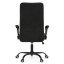 Kancelářská otočná židle NALEM — látka, černá
