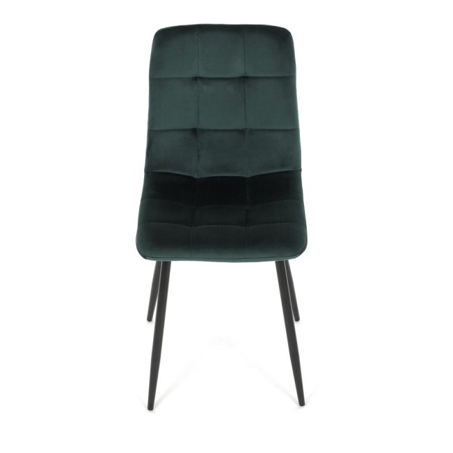 Jídelní židle THEO II — kov, samet, více barev - Barevné varianty židle THEO II: Modrá